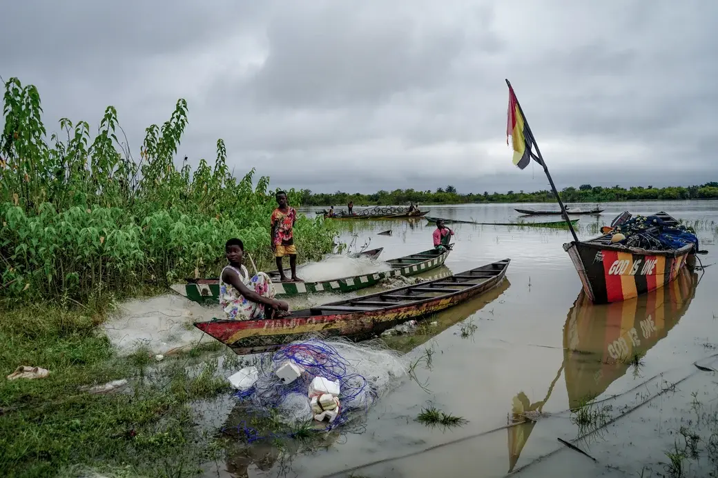 Heading back to Lake Volta